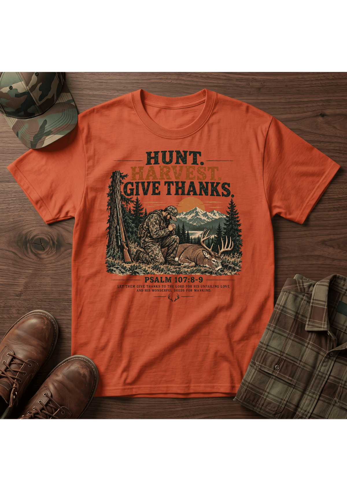 Thankful Hunter T-SHIRT