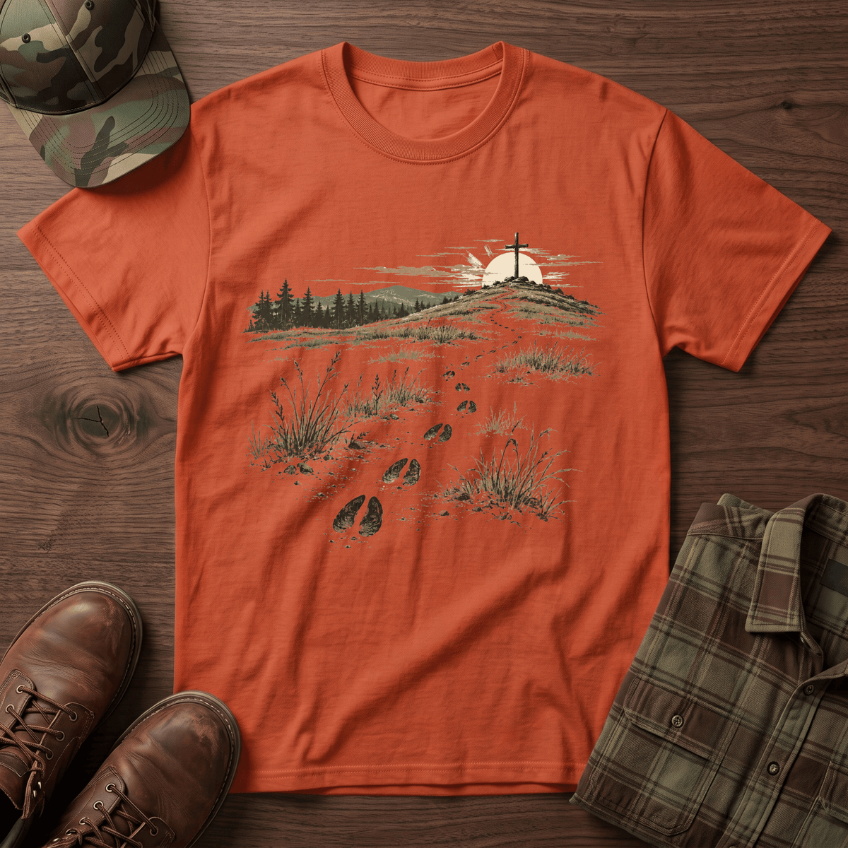Deer Trail Cross T-Shirt