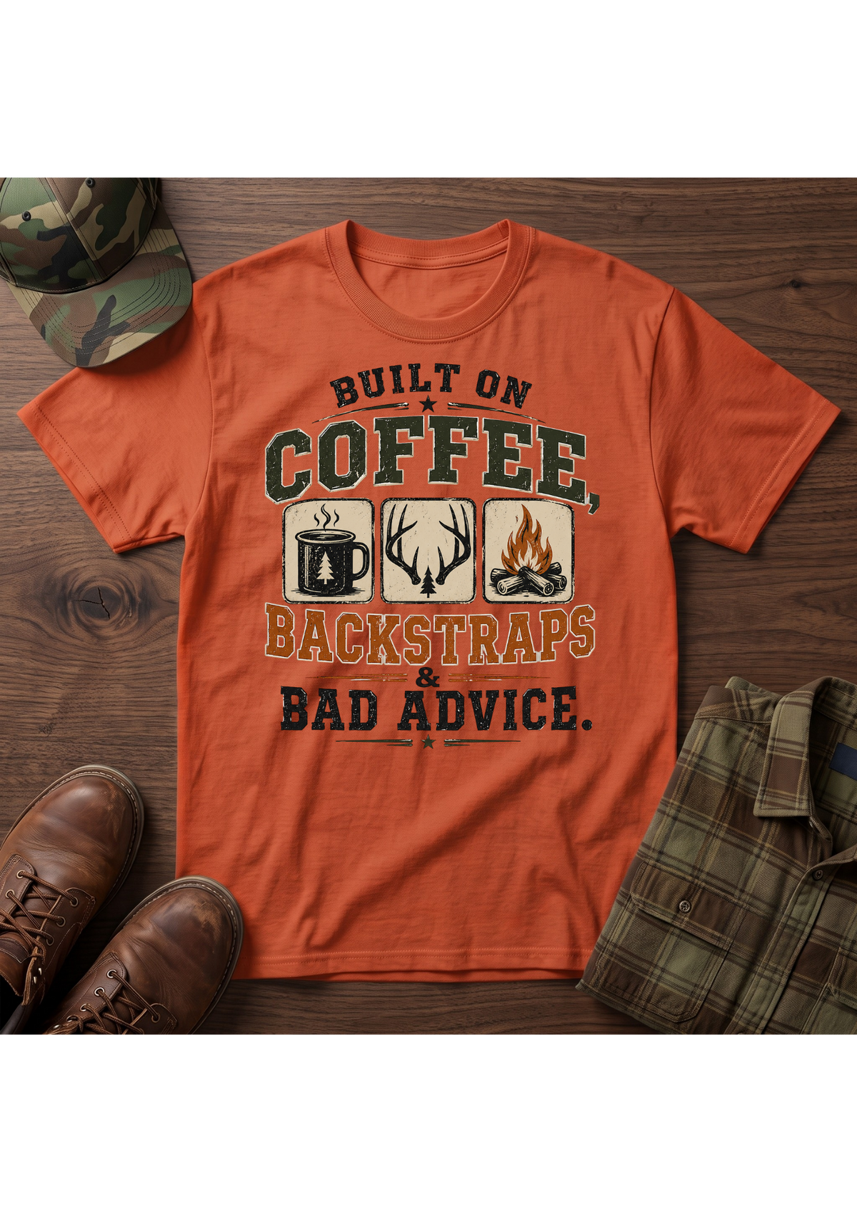 Coffee & Backstraps T-Shirt
