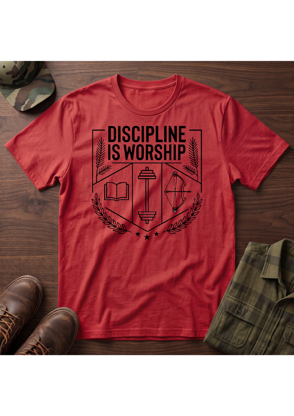 Discipline Worship Minimalist T-Shirt
