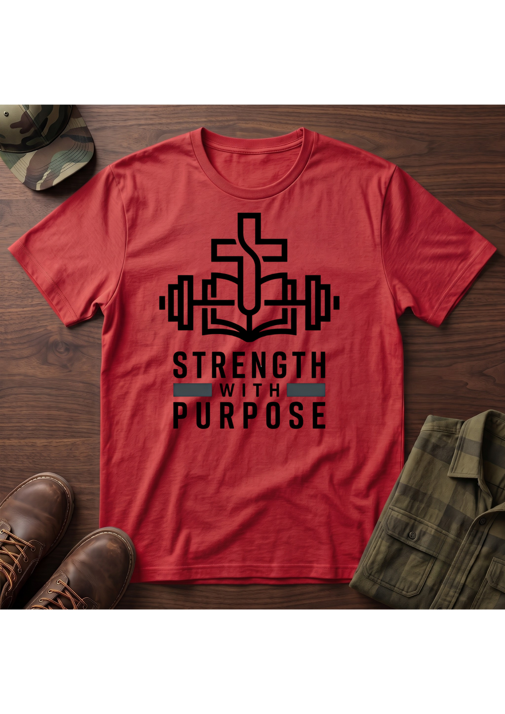 Strength Purpose Minimalist T-Shirt