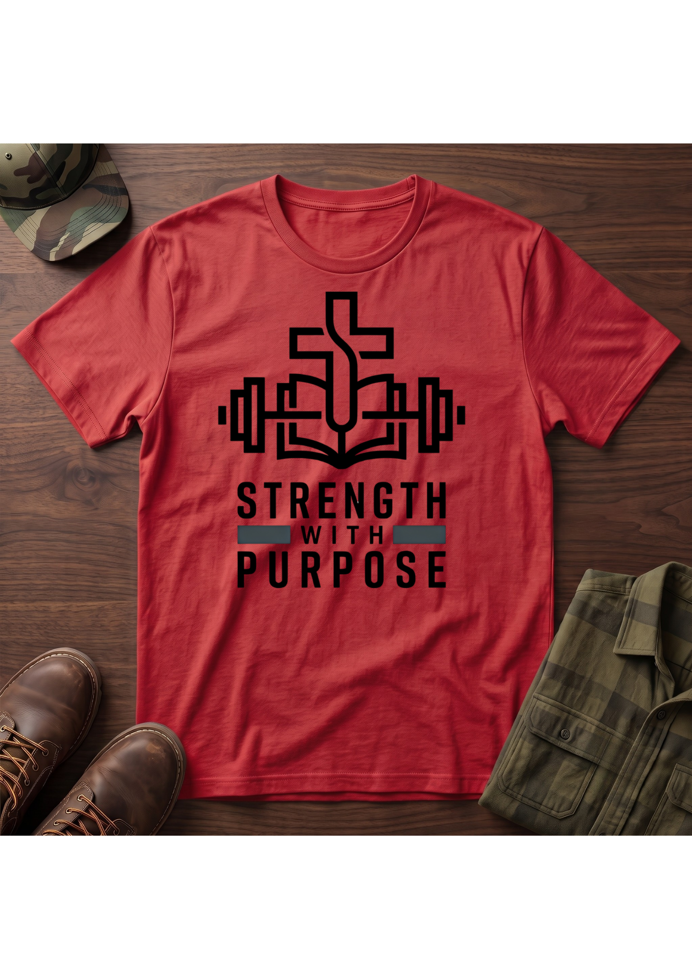 Strength Purpose Minimalist T-Shirt