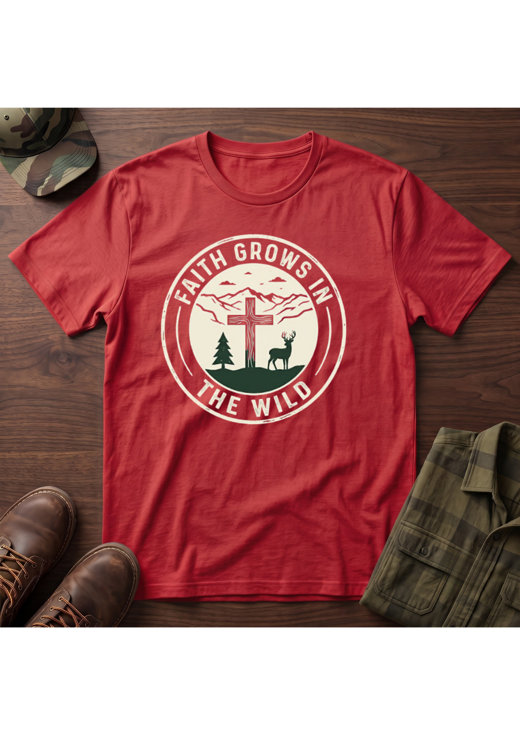 Faith Grows in the Wild T-Shirt