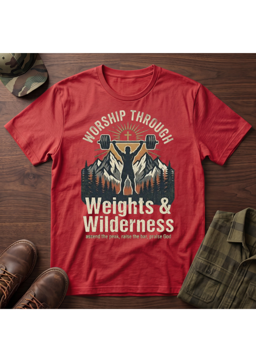Worship Weights Wilderness T-Shirt