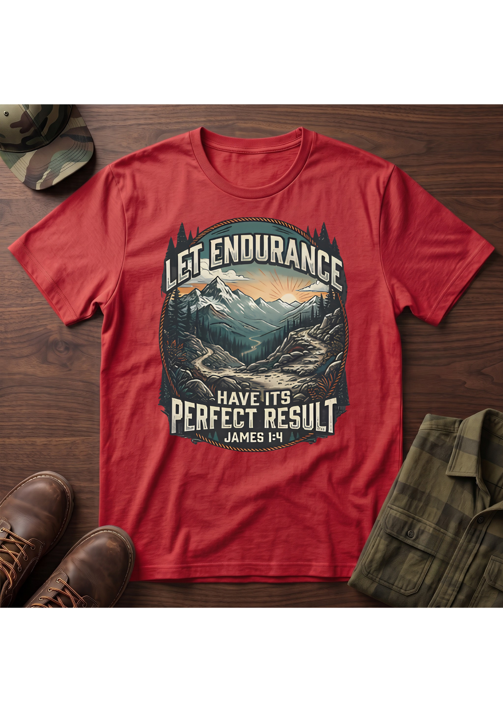 James 1:4 Endurance T-Shirt