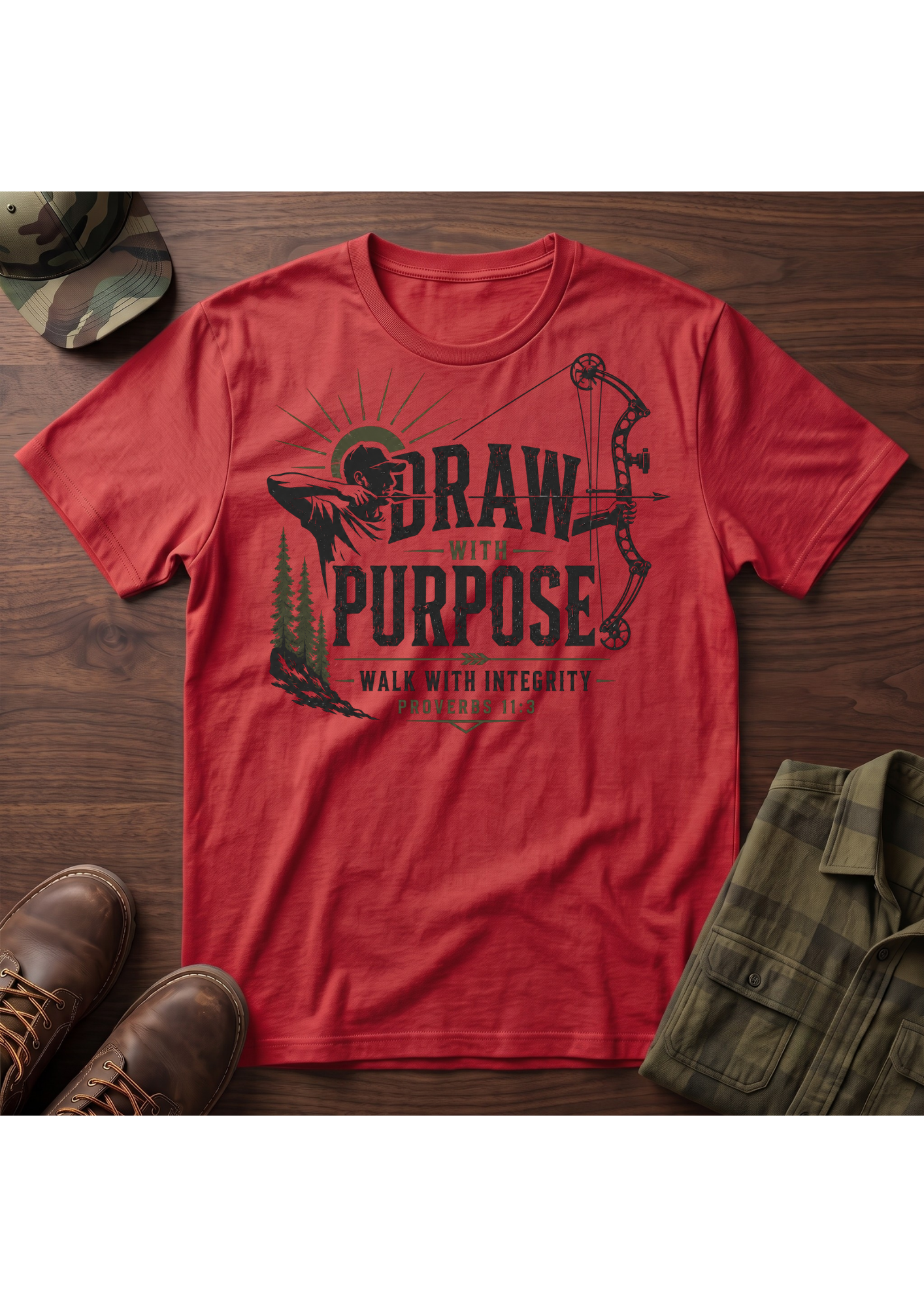 PROVERBS 11:3 T-SHIRT