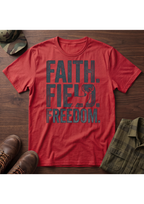 Faith, Field, Freedom T-Shirt
