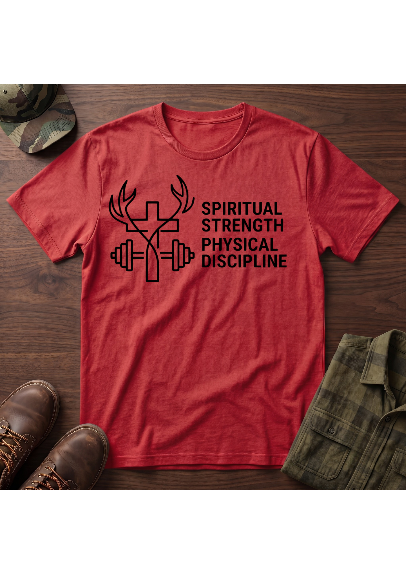 Spiritual Strength Discipline T-Shirt