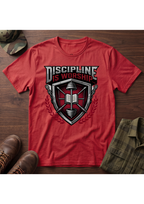 Discipline is Worship Shield T-Shirt