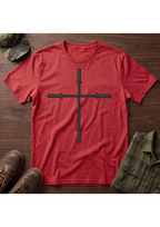 Barbell Cross T-Shirt