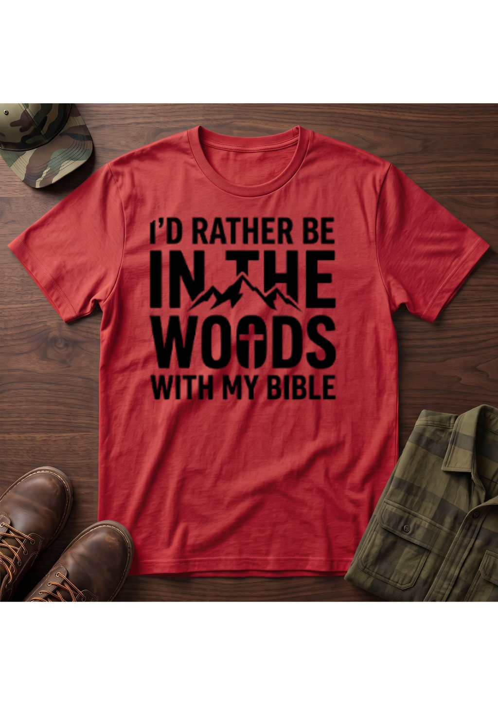 Woods and Bible T-Shirt