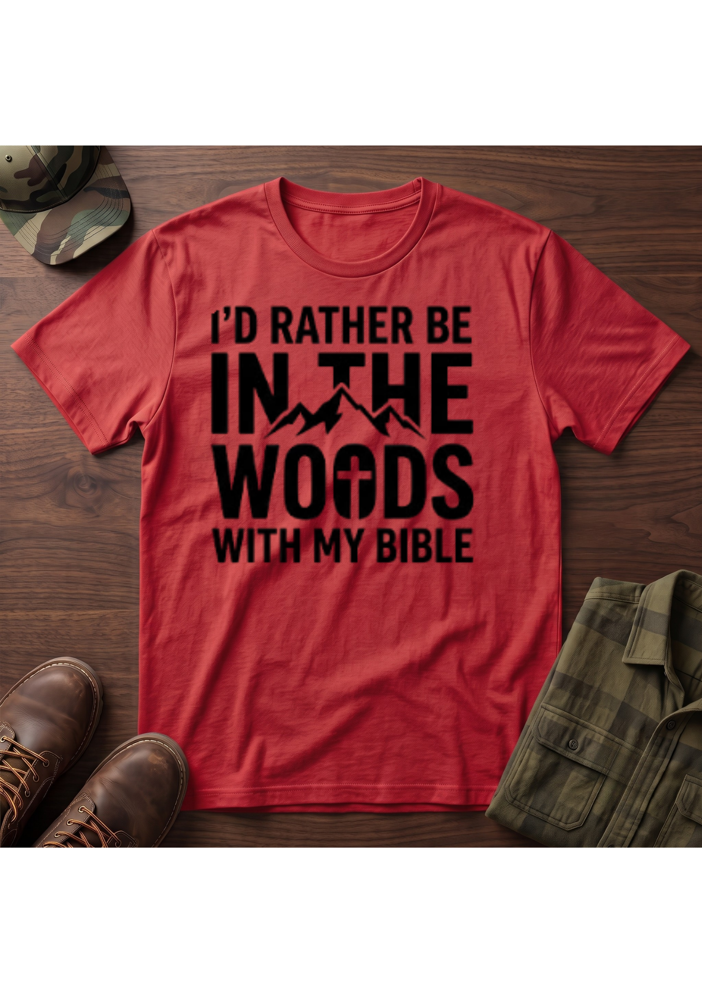 Woods and Bible T-Shirt