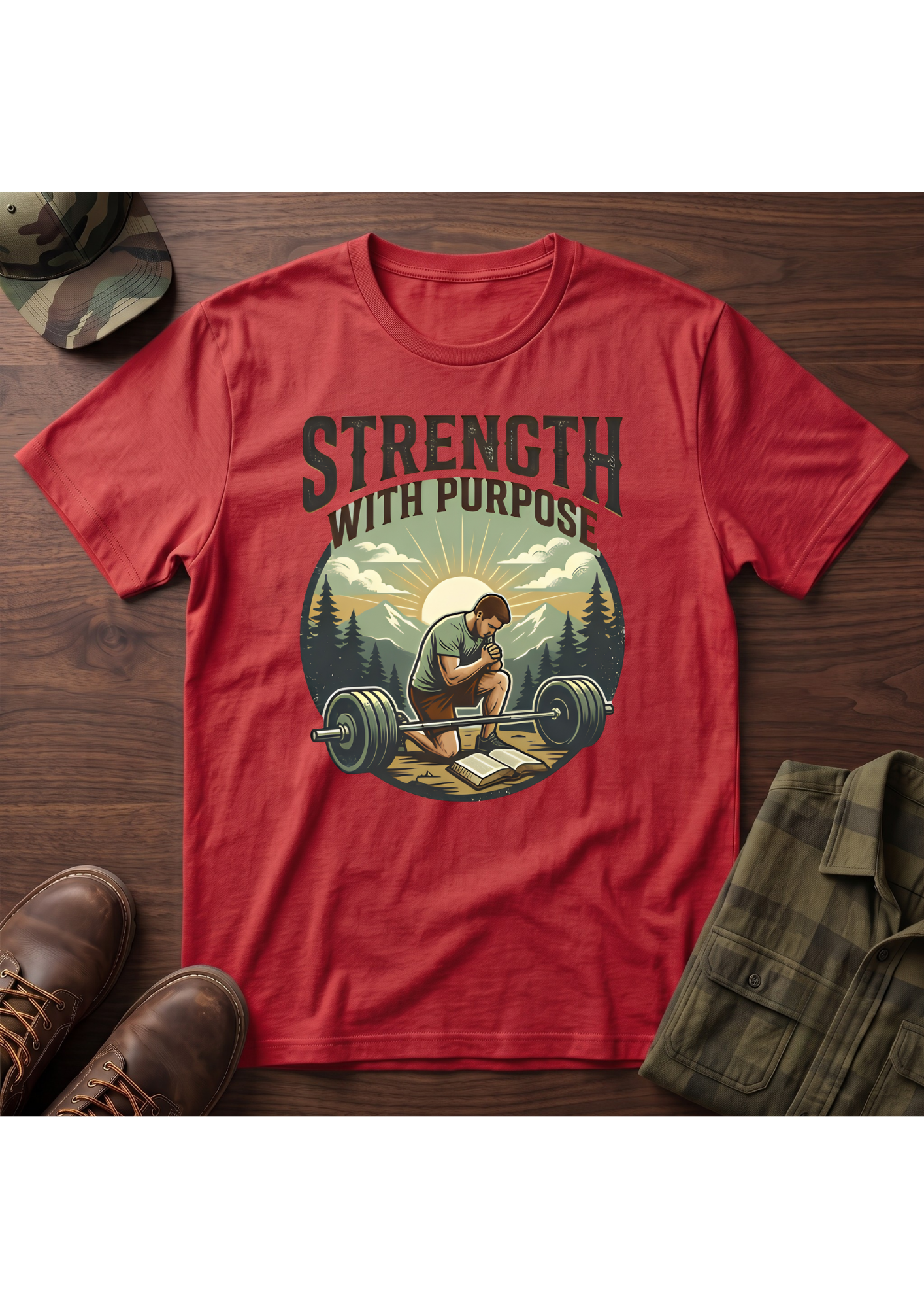 Strength Purpose Prayer T-Shirt