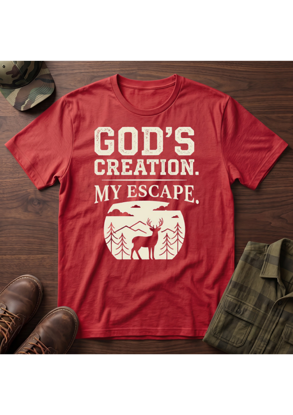 God's Creation, My Escape T-Shirt