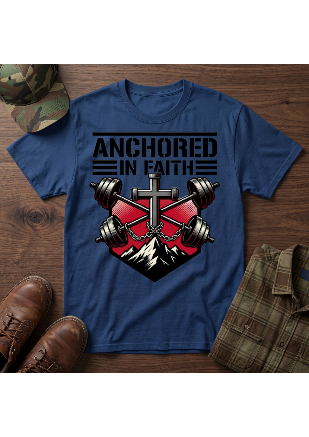 Anchored in Faith T-Shirt