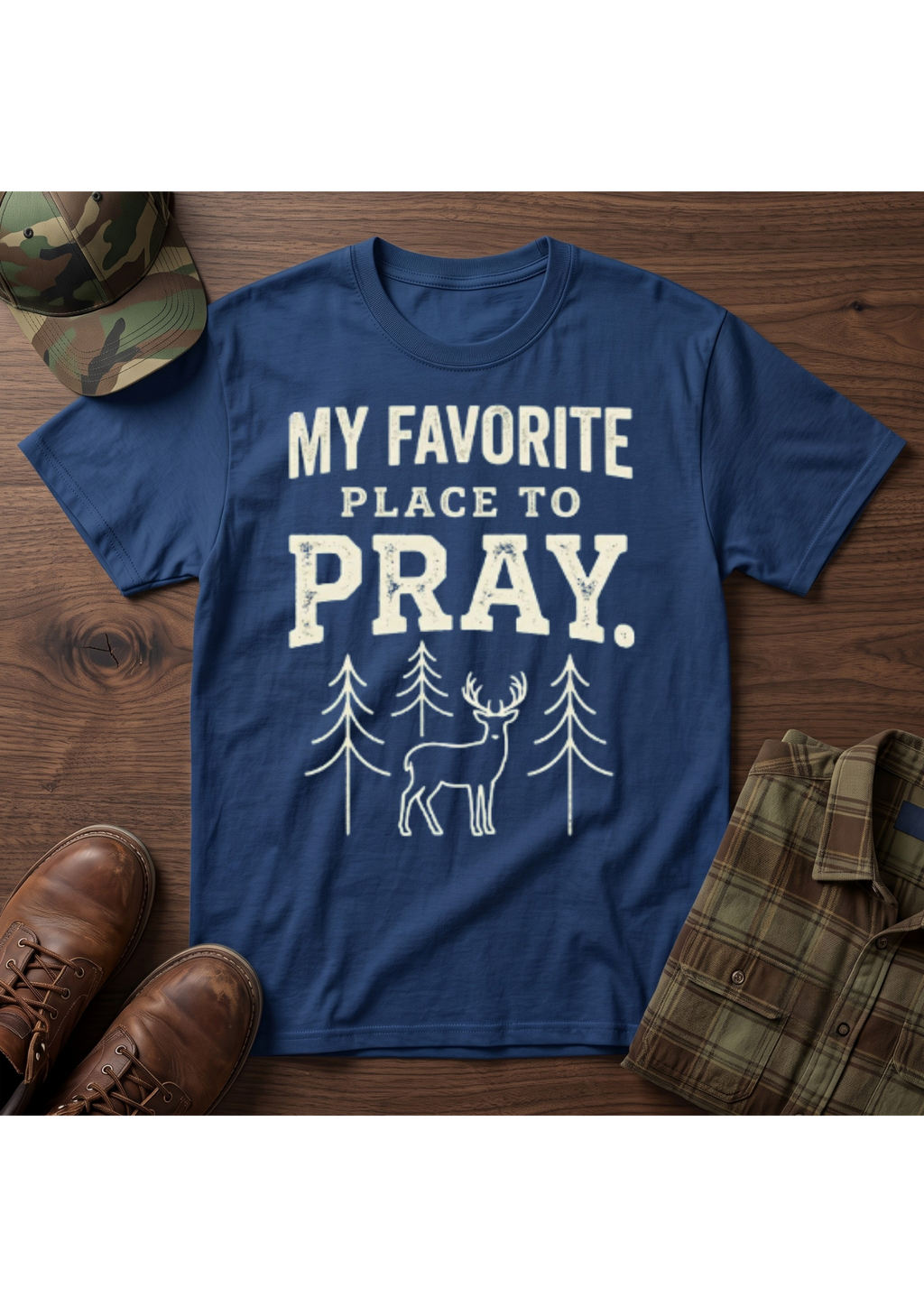 Favorite Place to Pray T-Shirt