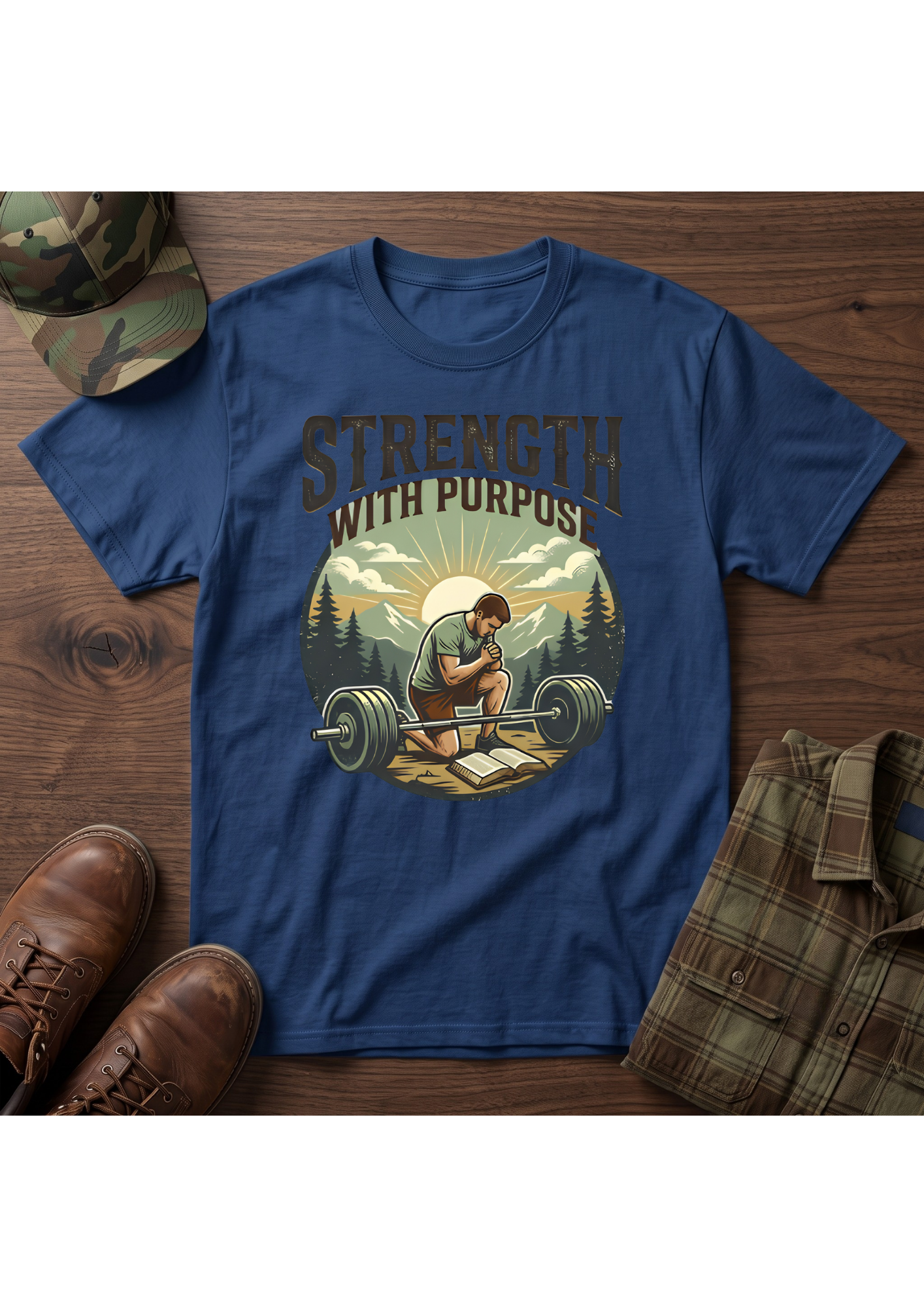 Strength Purpose Prayer T-Shirt
