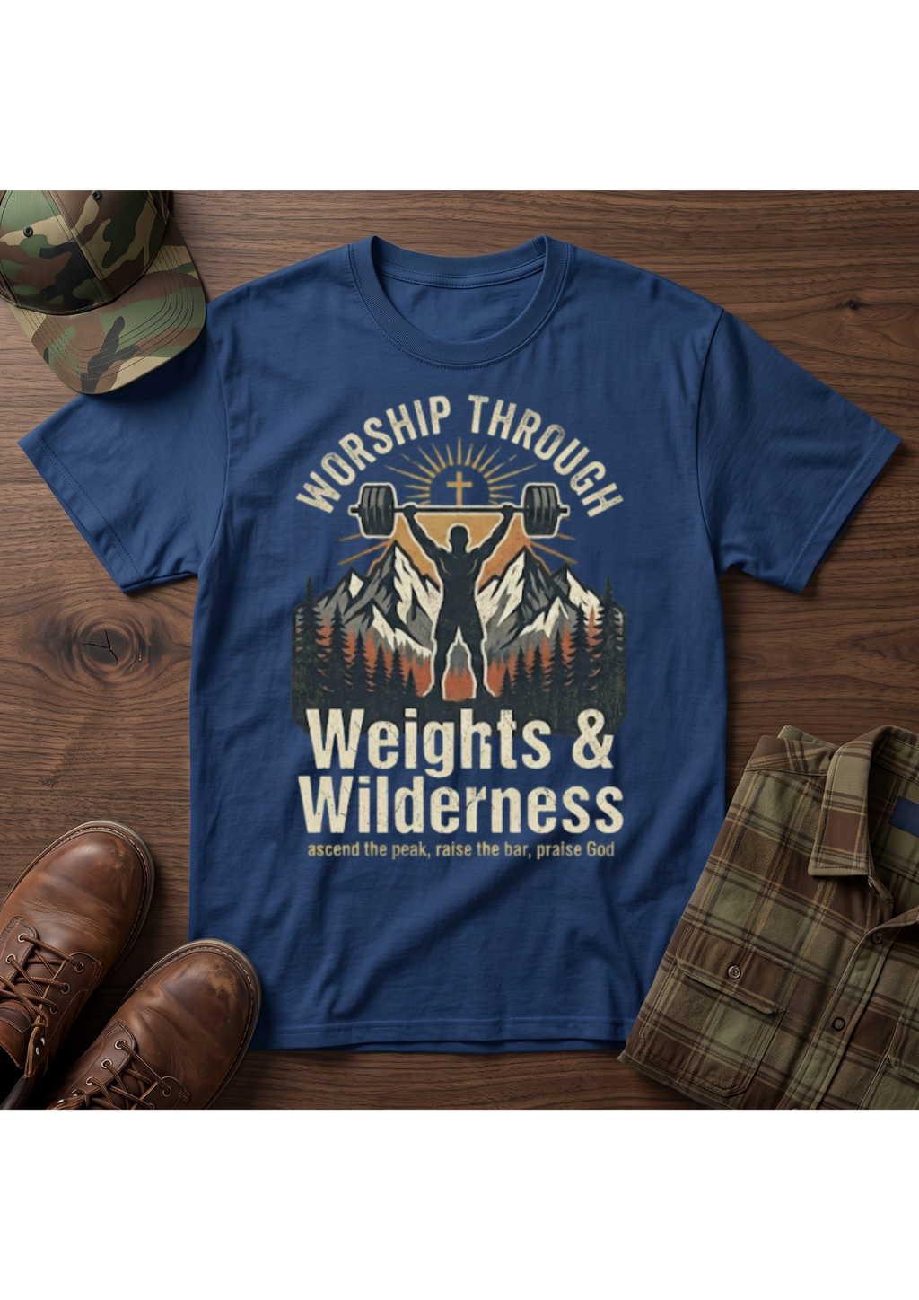 Worship Weights Wilderness T-Shirt