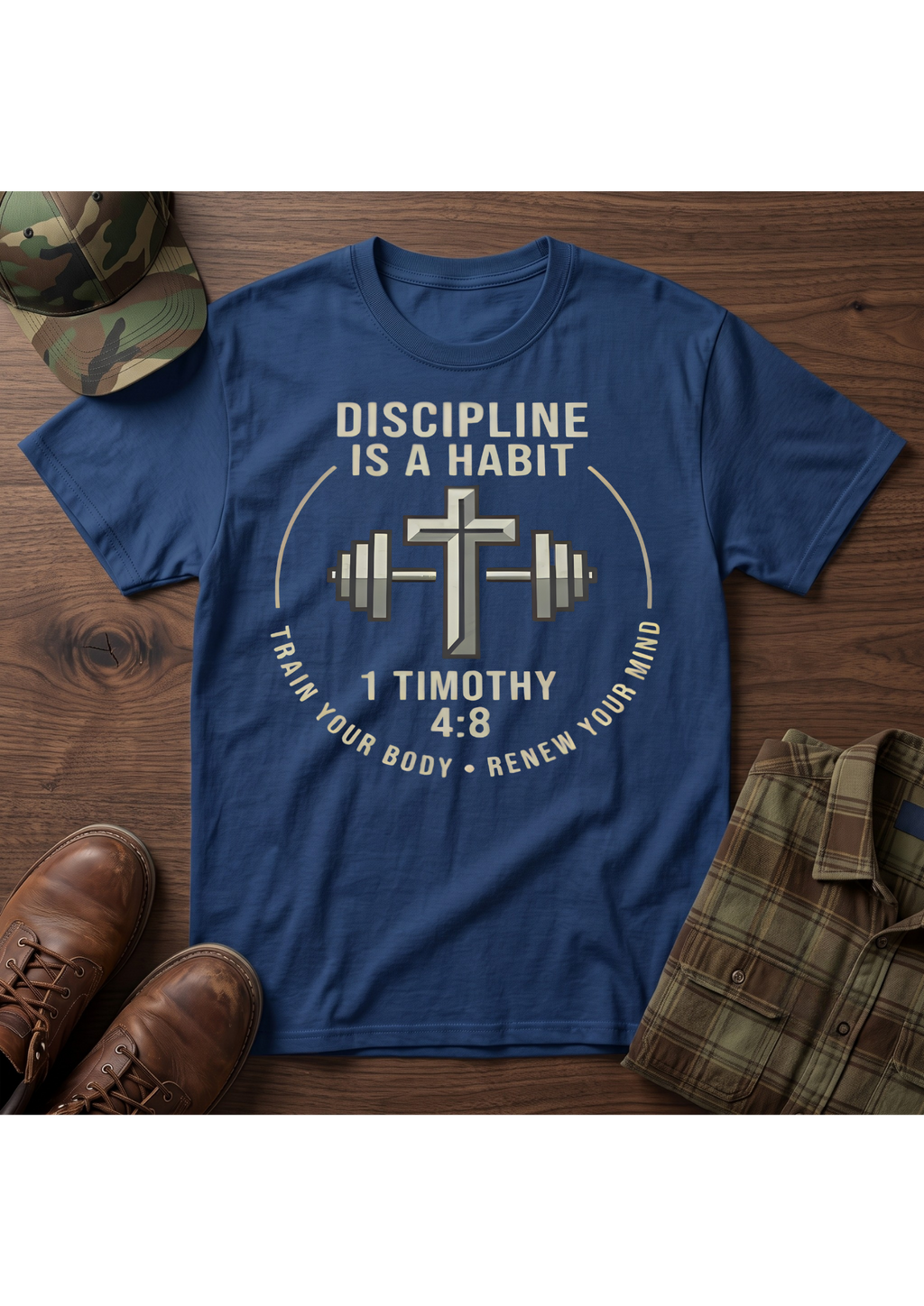 Faith Fitness Discipline T-Shirt