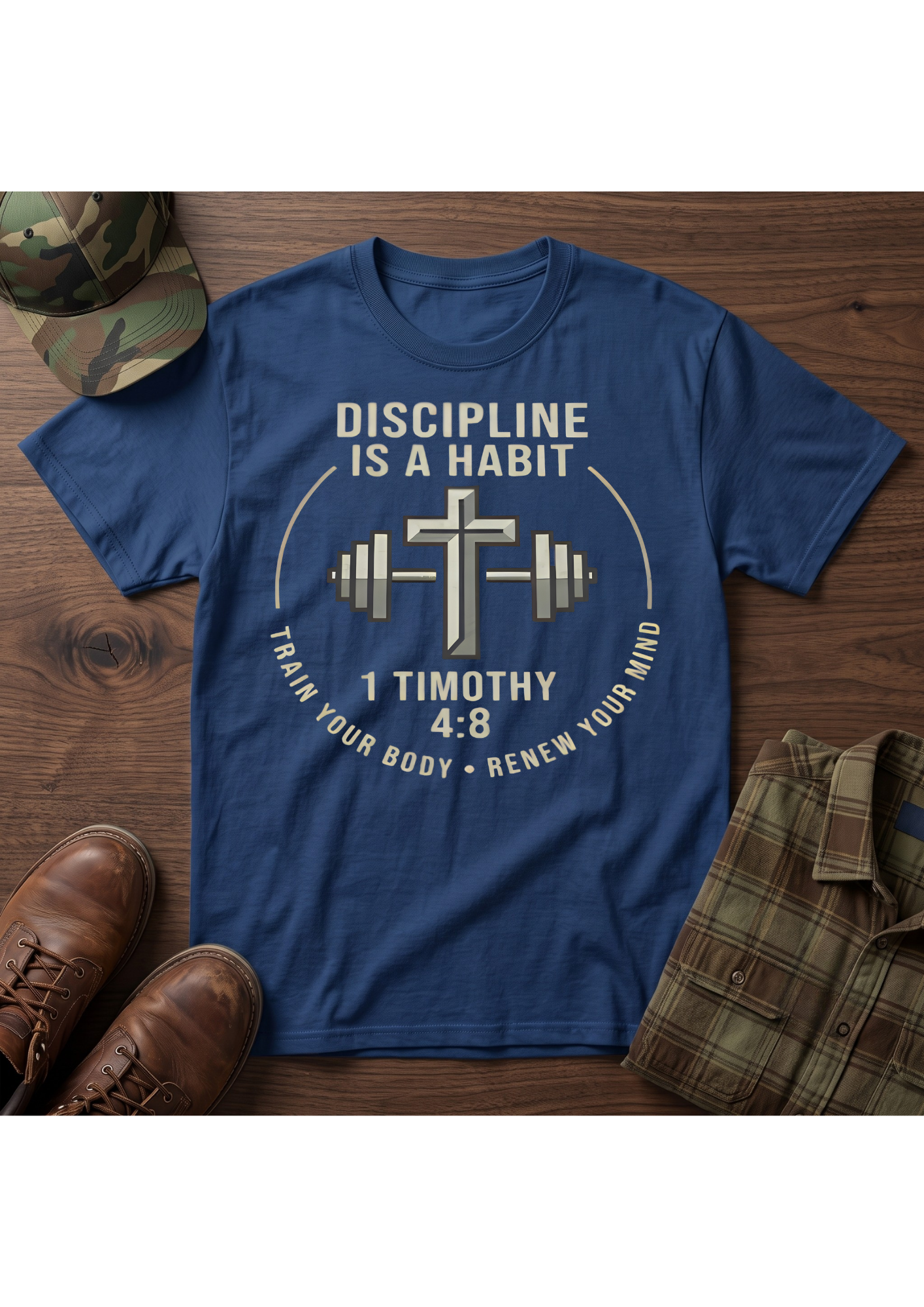 Faith Fitness Discipline T-Shirt