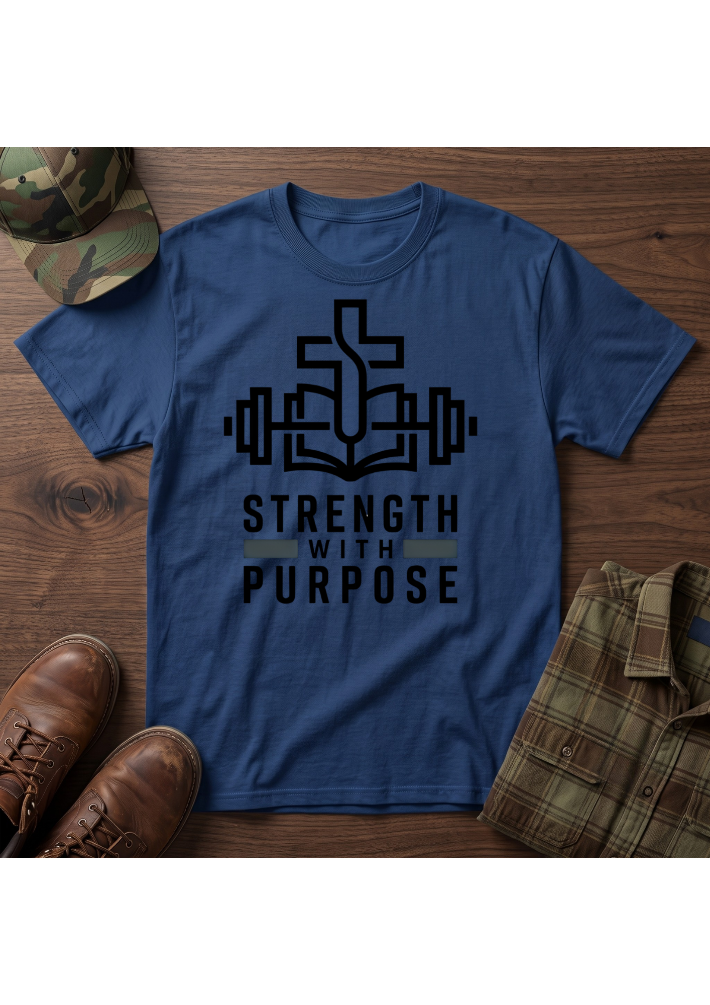Strength Purpose Minimalist T-Shirt