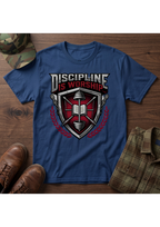 Discipline is Worship Shield T-Shirt