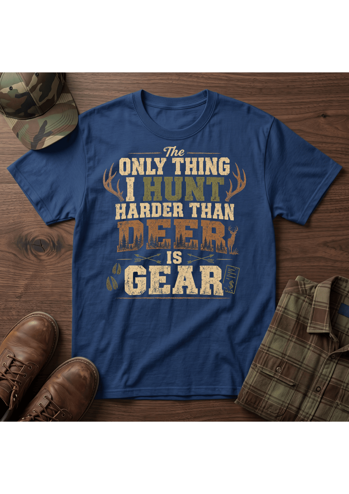 Deer and Gear  T-Shirt