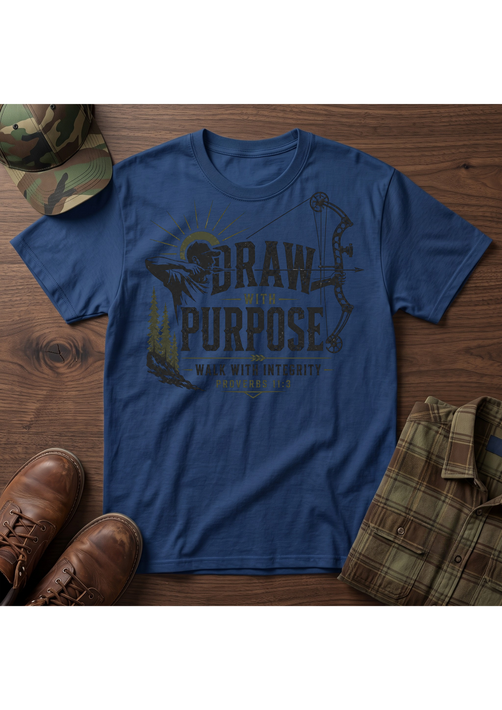 PROVERBS 11:3 T-SHIRT