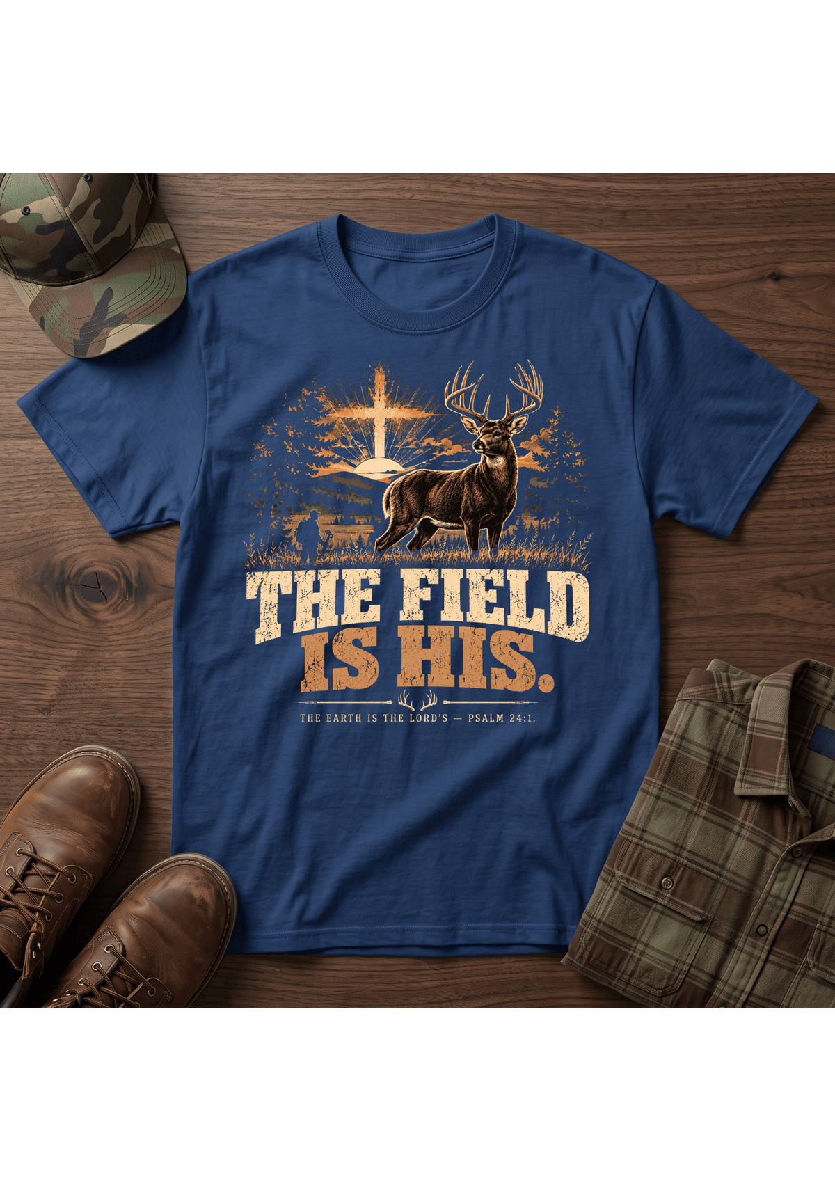 Field is His T-Shirt