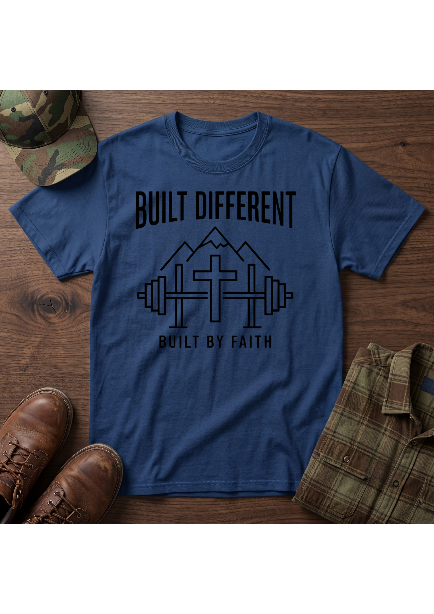 Built by Faith T-Shirt