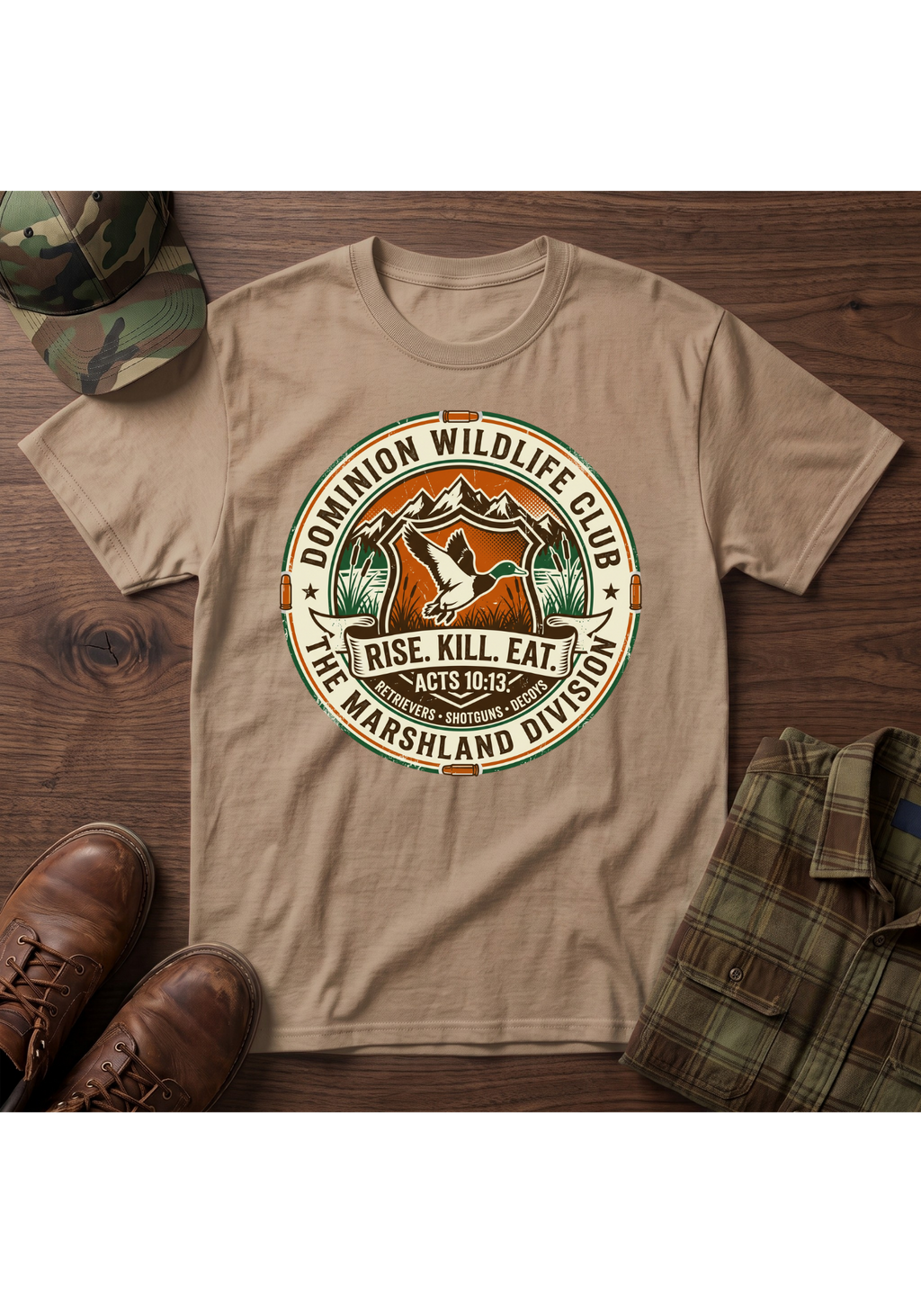 RKE Waterfowl Badge T-Shirt