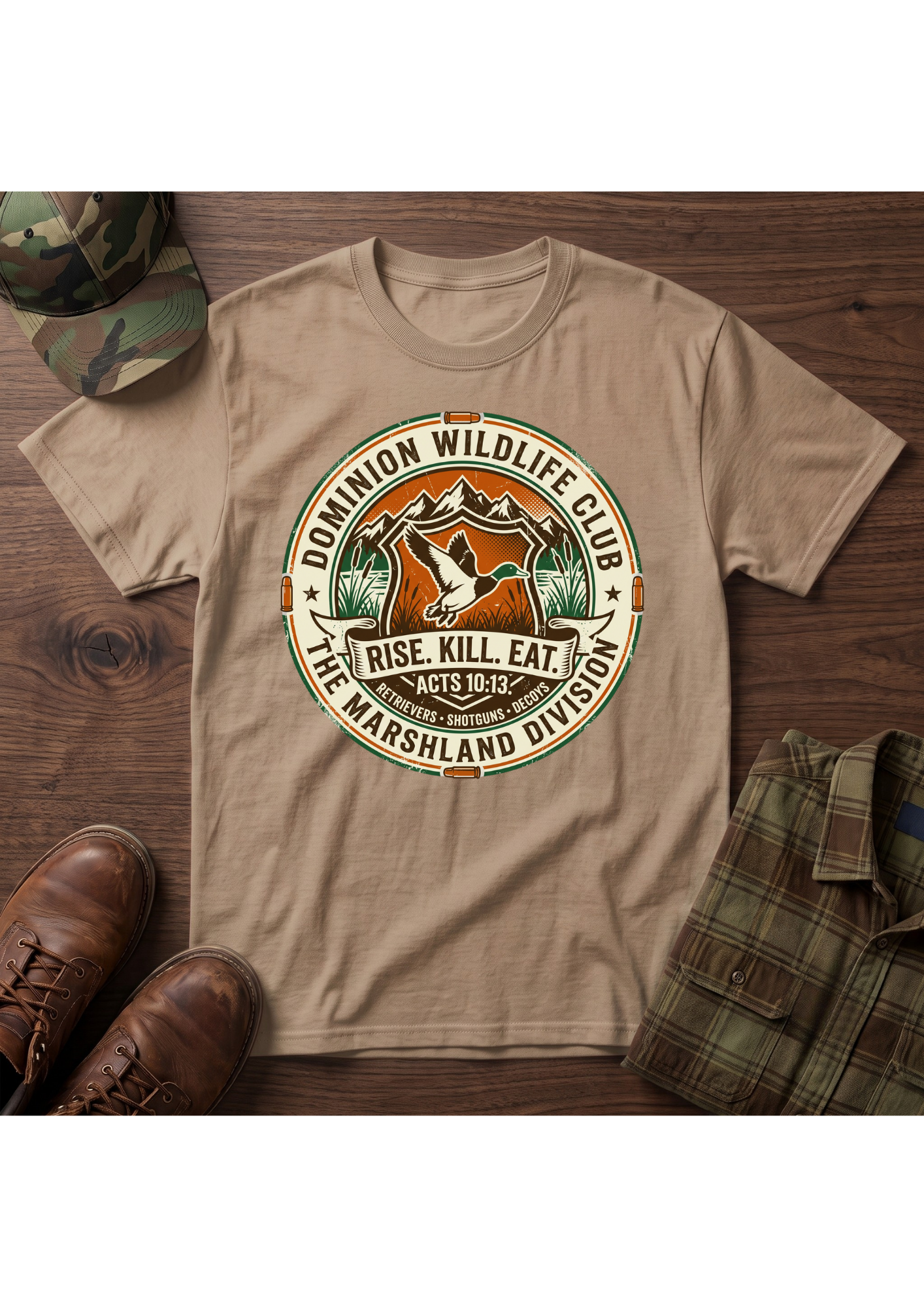 RKE Waterfowl Badge T-Shirt