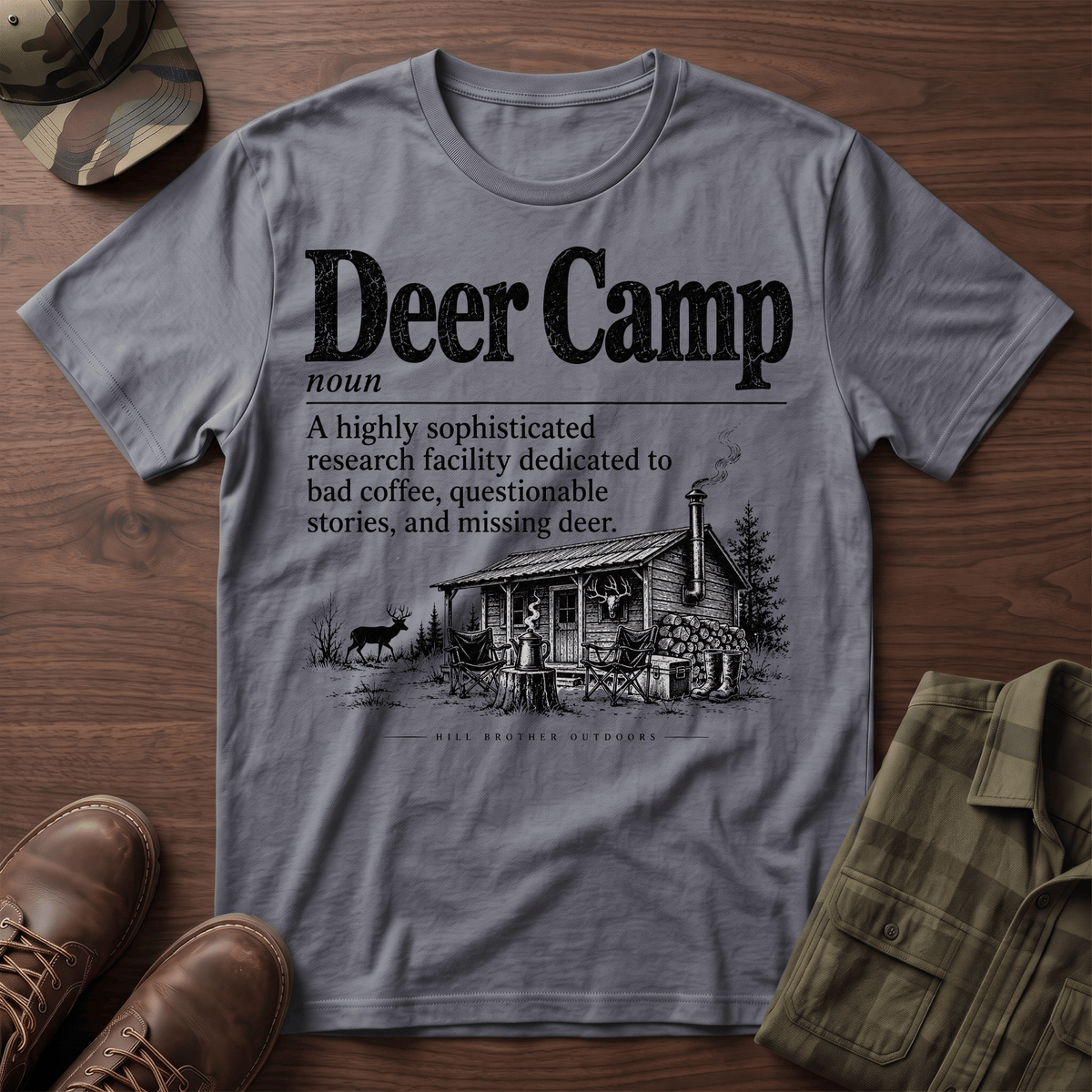 Deer Camp Definition T-Shirt