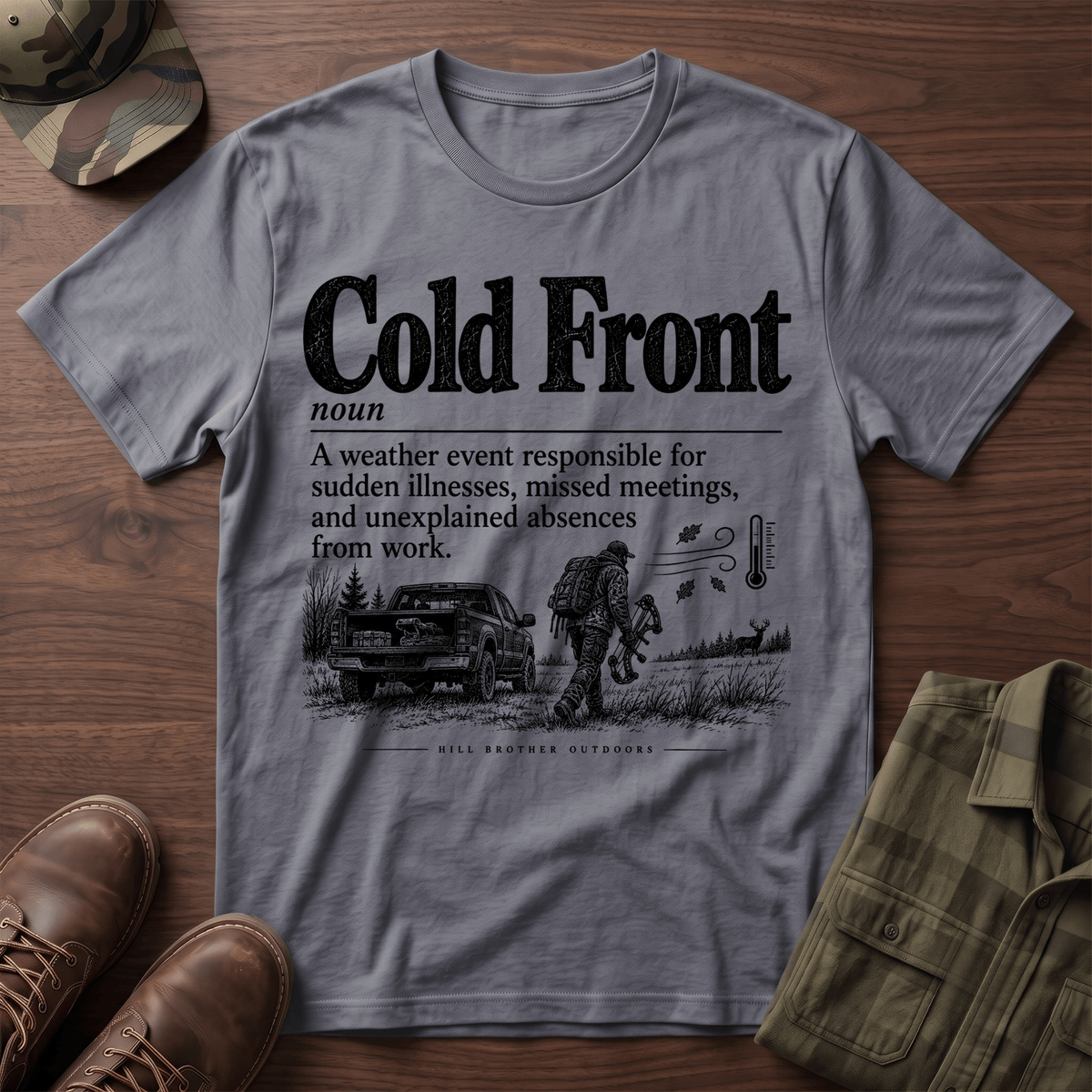 Cold Front Definition T-Shirt