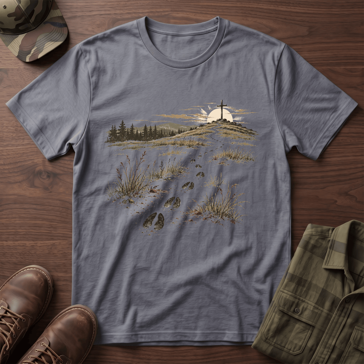 Deer Trail Cross T-Shirt