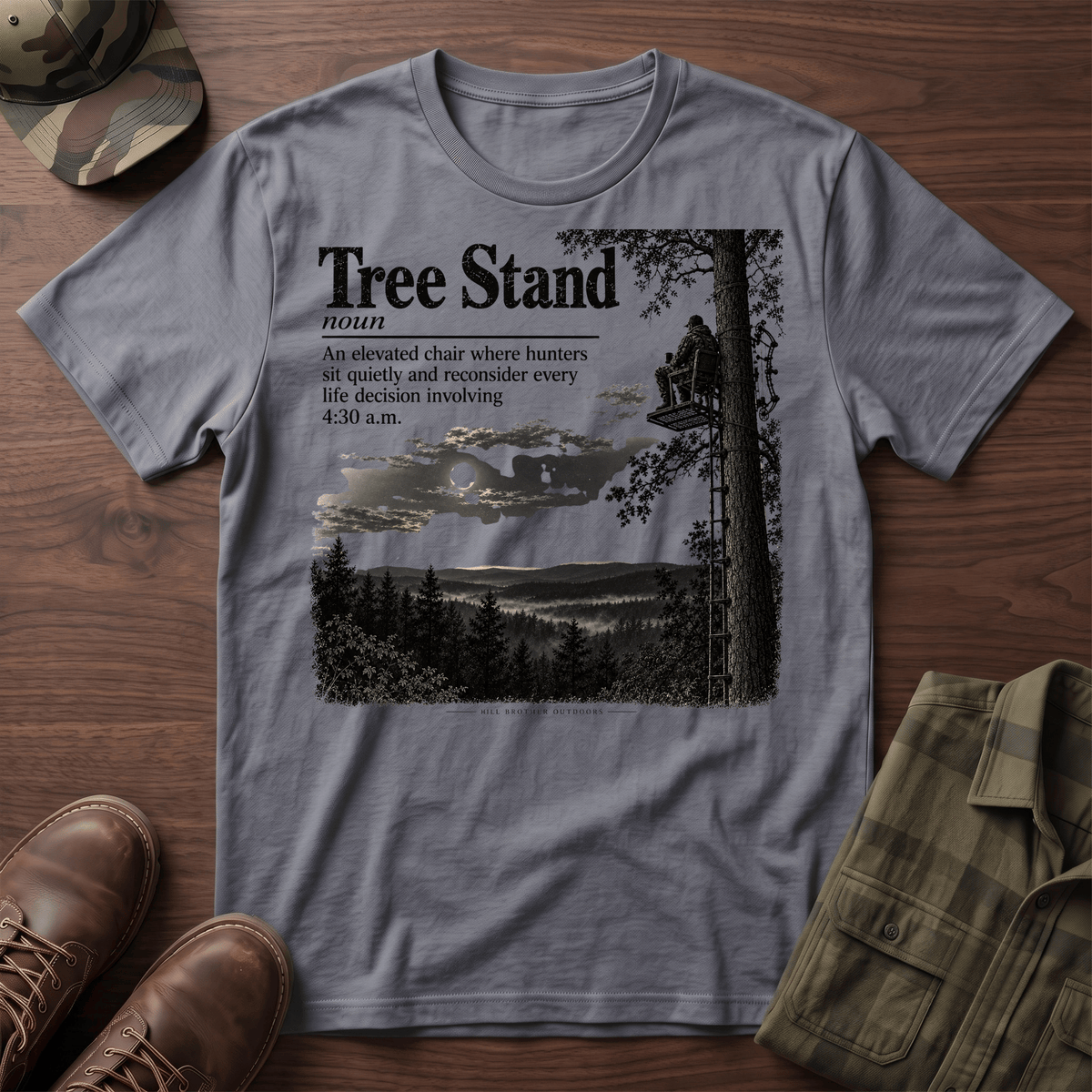 Tree Stand Definition T-Shirt