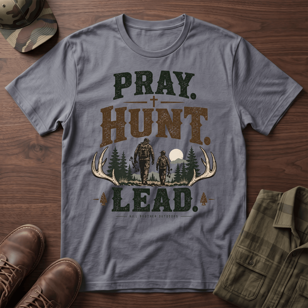 Pray Hunt Lead T-Shirt