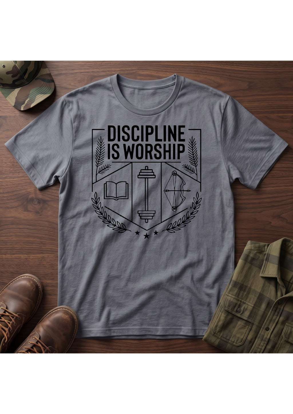 Discipline Worship Minimalist T-Shirt