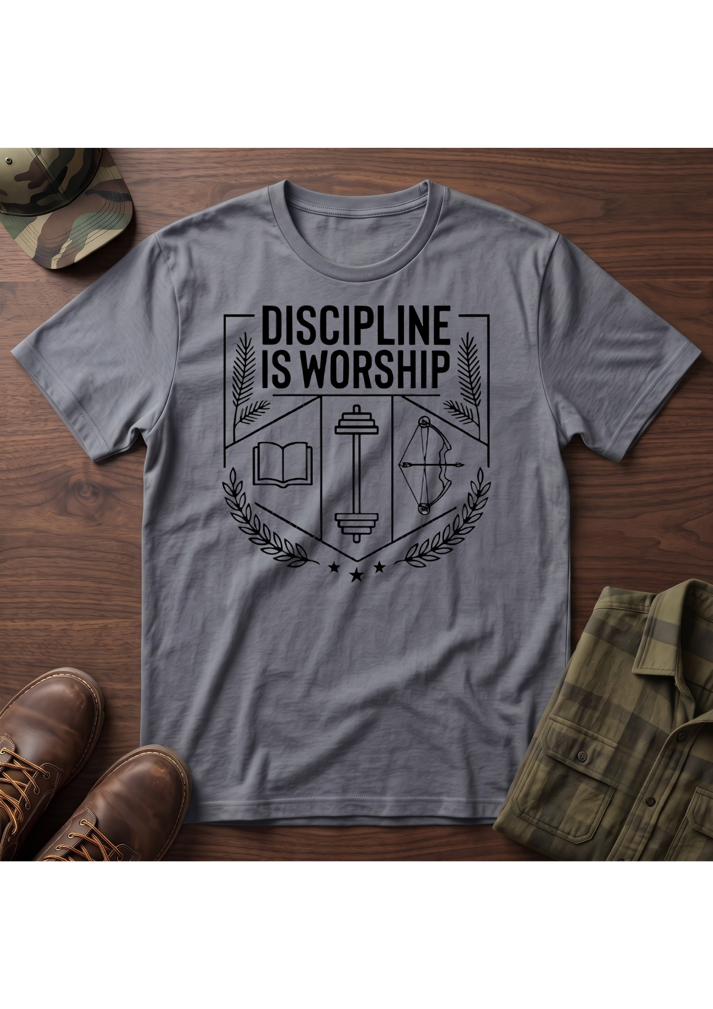 Discipline Worship Minimalist T-Shirt