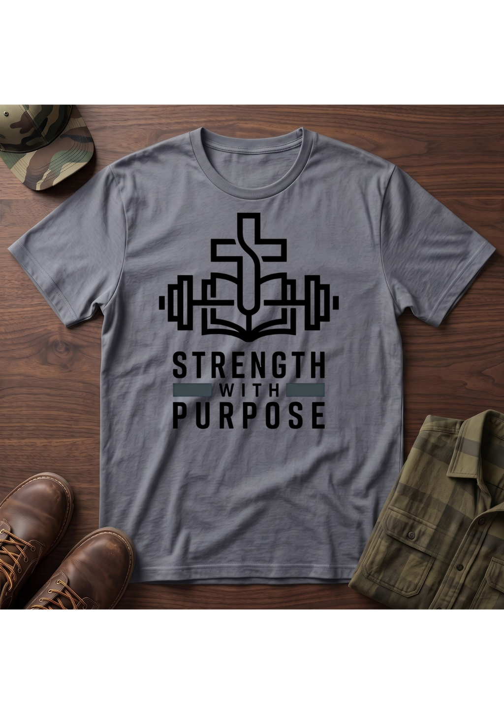 Strength Purpose Minimalist T-Shirt
