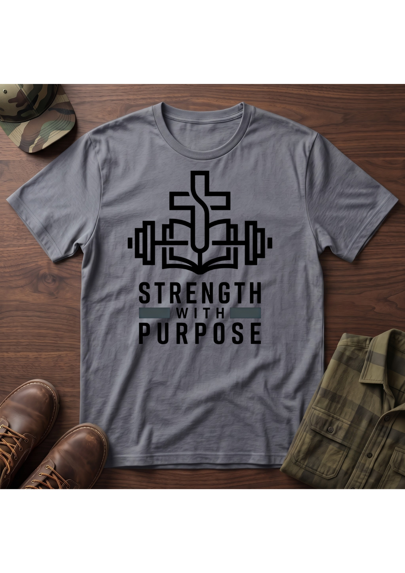 Strength Purpose Minimalist T-Shirt