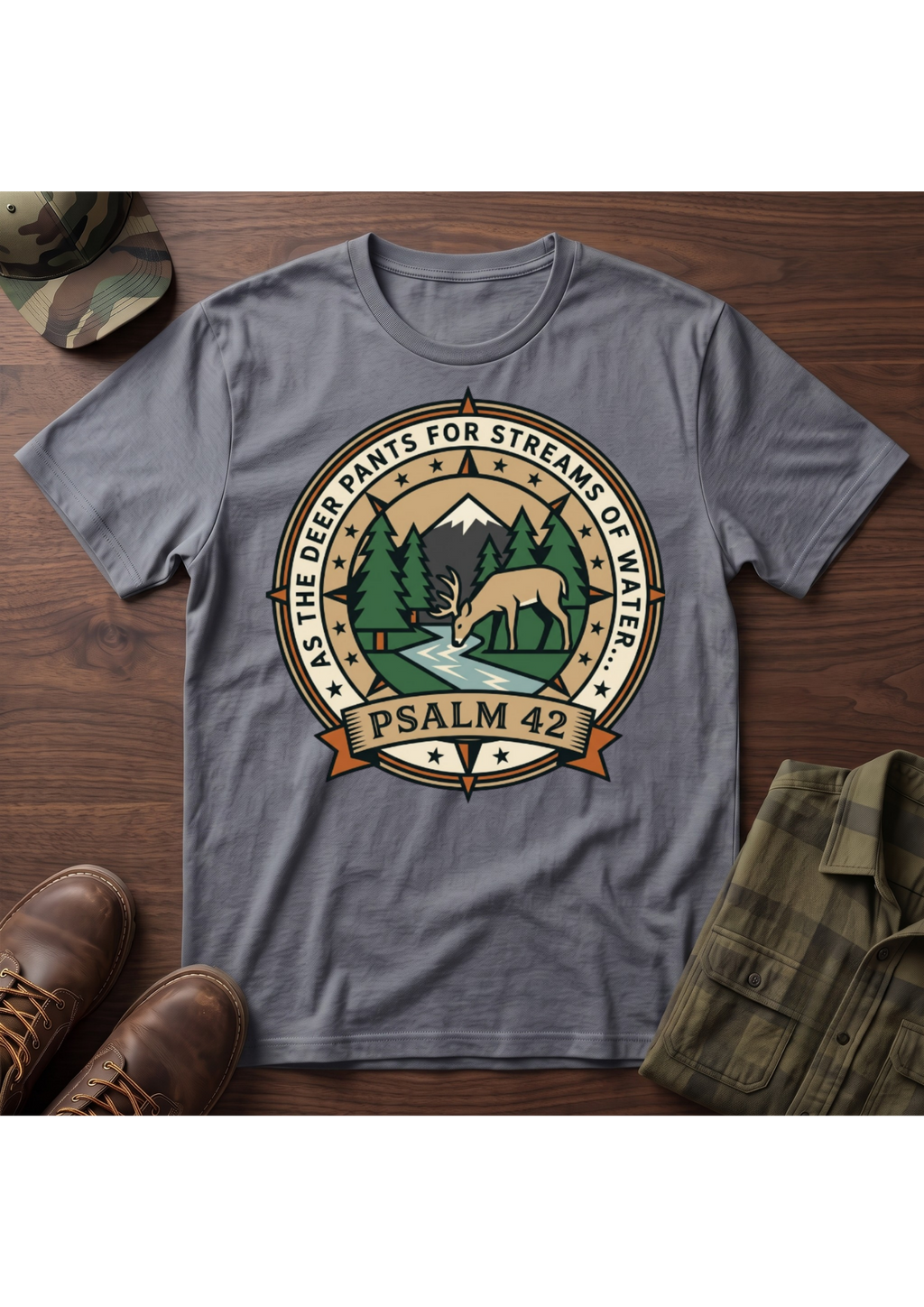 Psalm 42 Badge T-Shirt