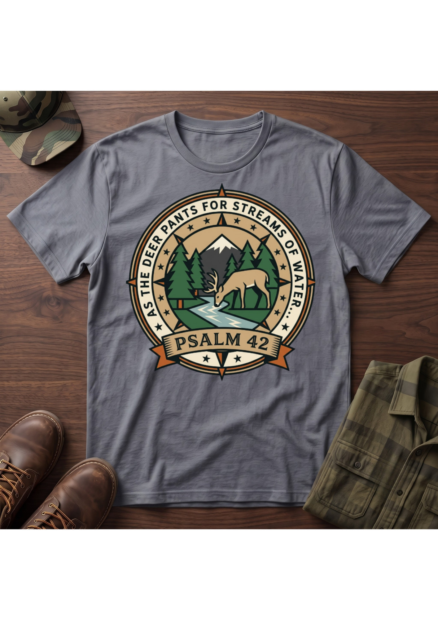 Psalm 42 Badge T-Shirt