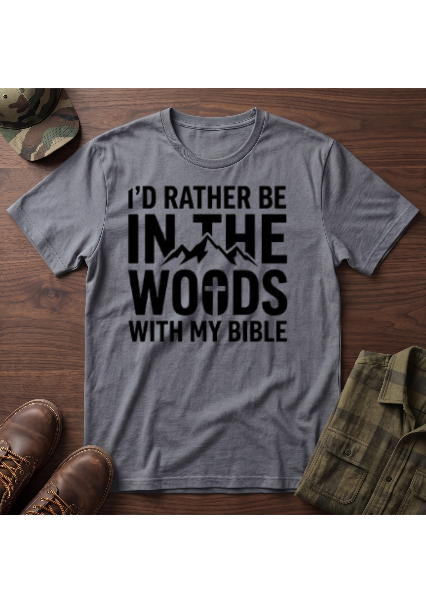 Woods and Bible T-Shirt
