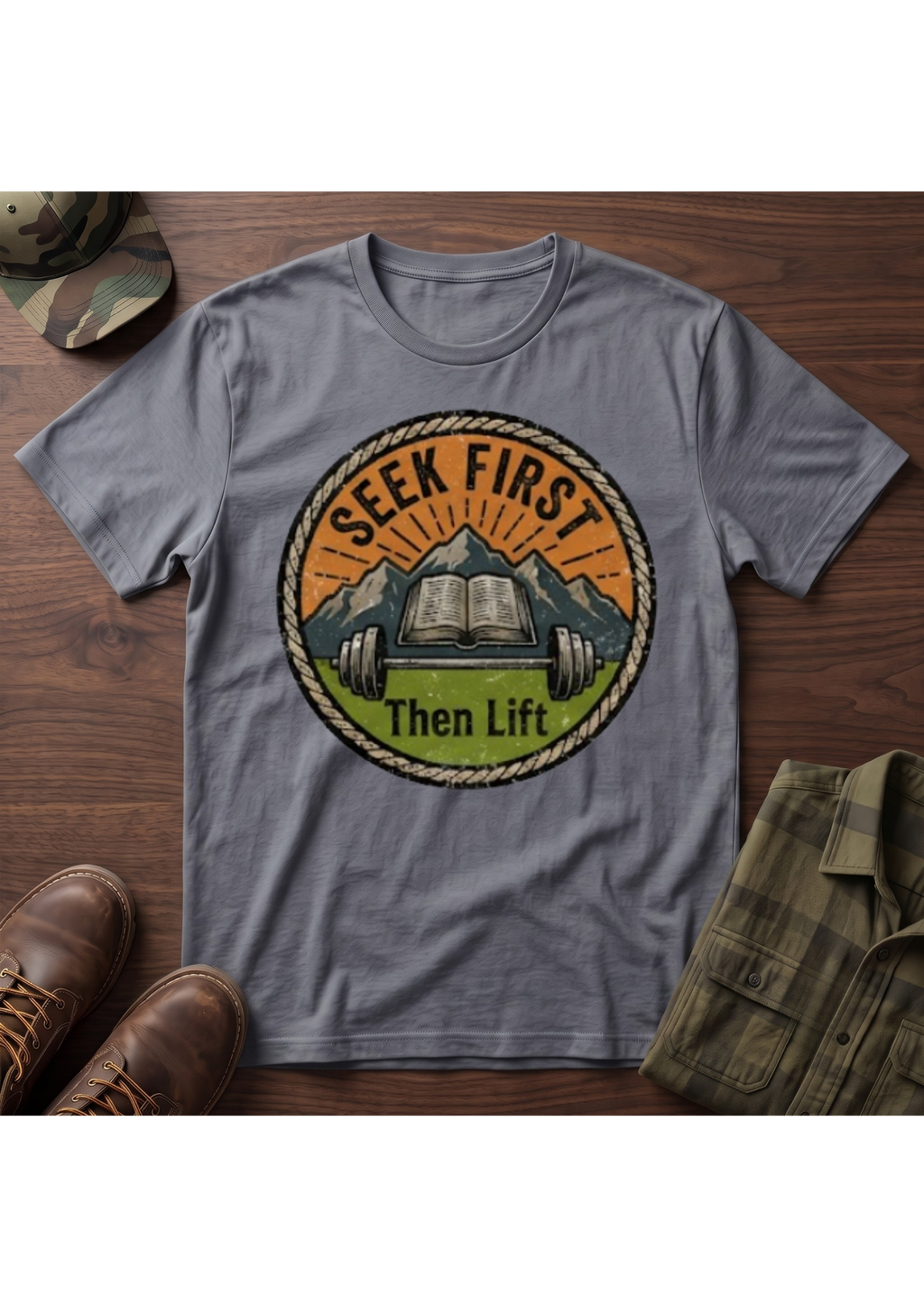 Seek First, Lift T-Shirt