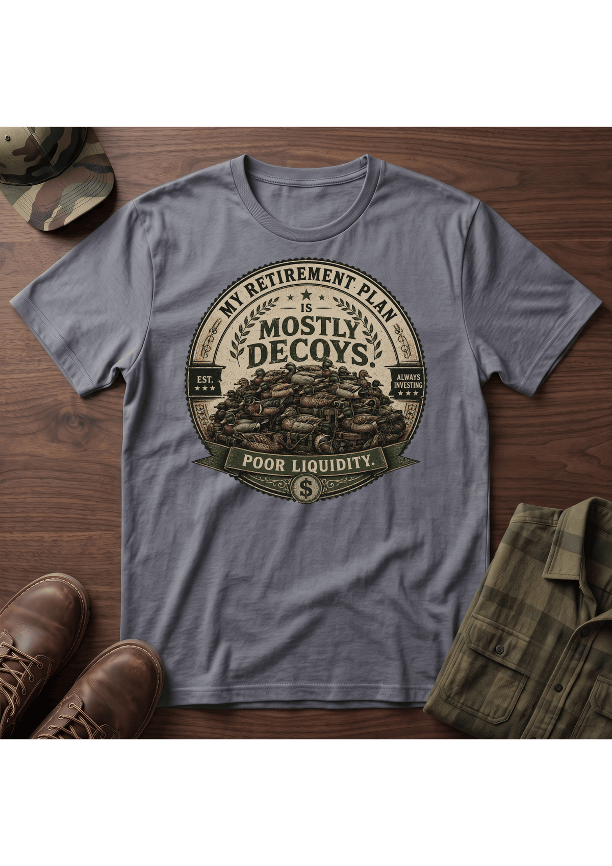 Decoy Retire T-SHIRT