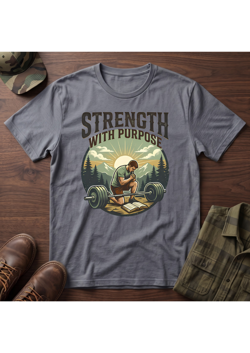 Strength Purpose Prayer T-Shirt