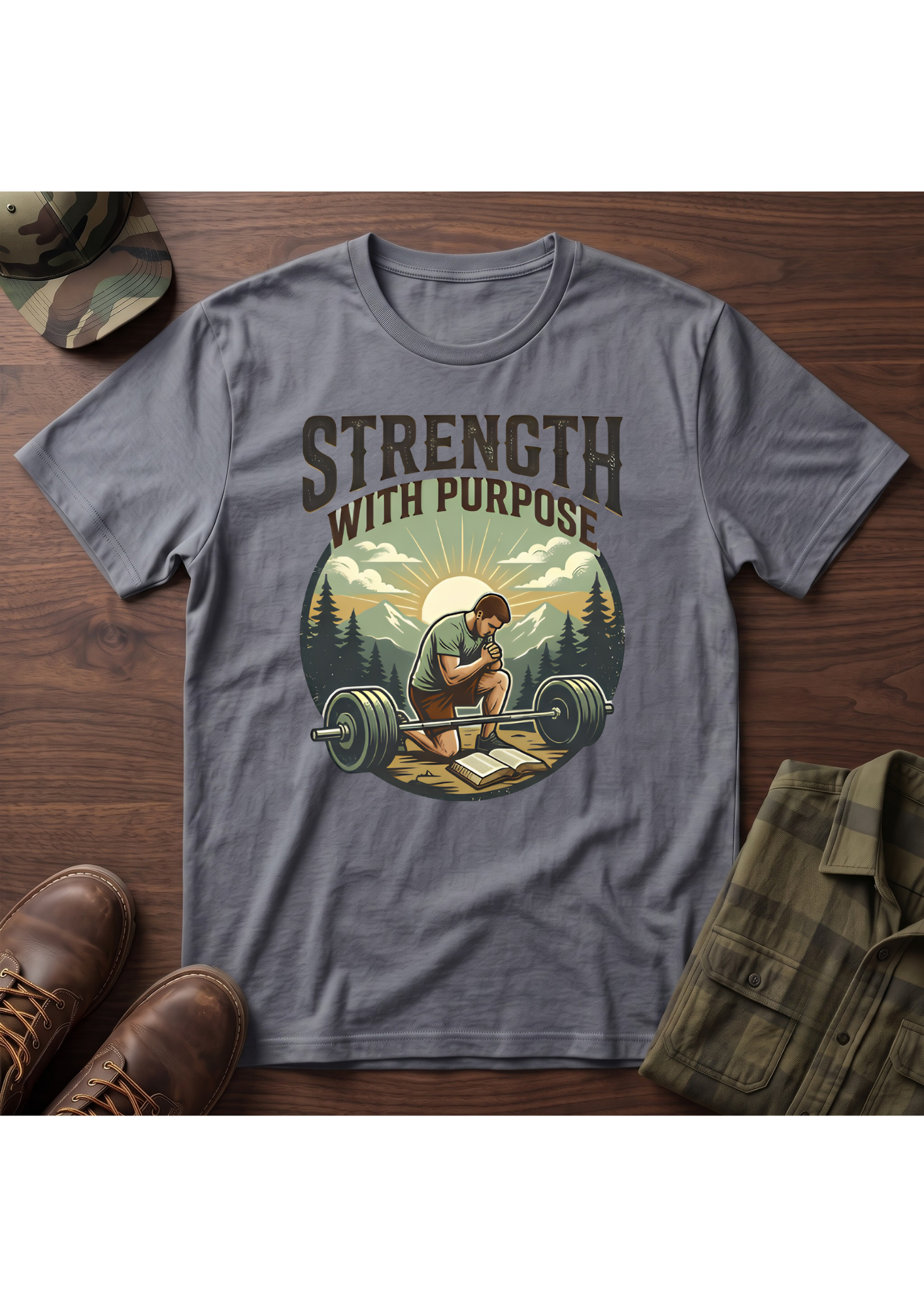 Strength Purpose Prayer T-Shirt