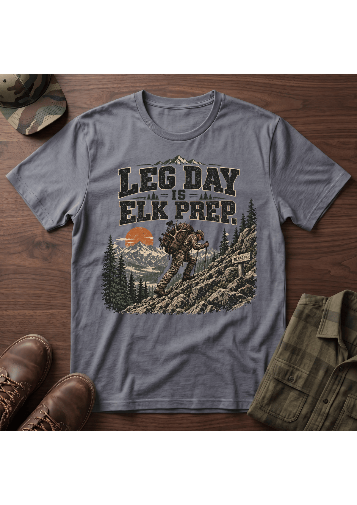 Leg Day Elk T-SHIRT