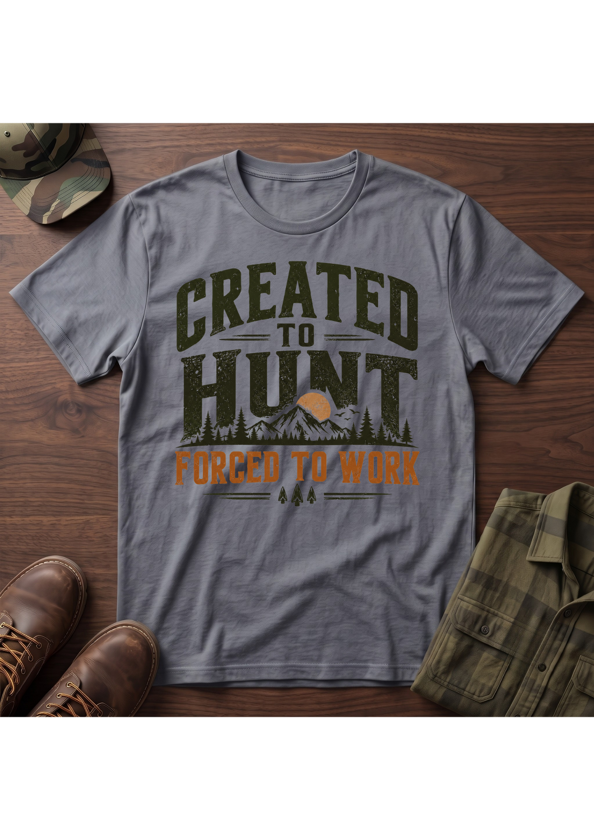 Hunting VS Work T-Shirt